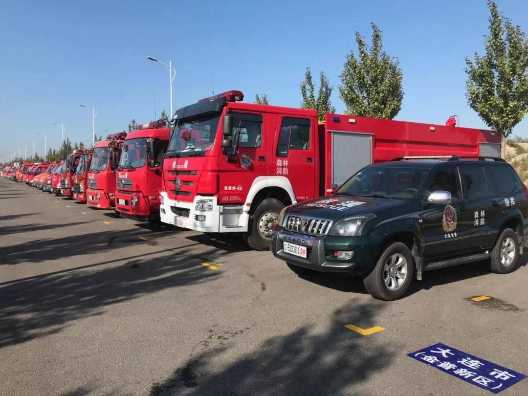不忘初心牢记使命金普新区专业森林消防大队参加2019年秋冬季省级森防