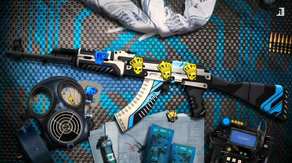 CSGO—盘点AK手感最棒的皮肤,带上他操作稳如山!_磨损
