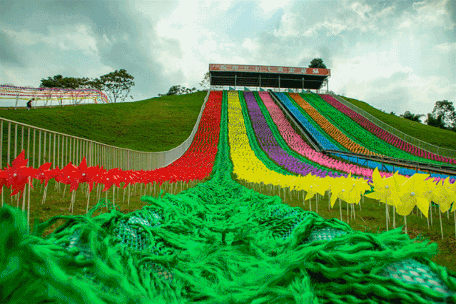鑫划算北川网红滑草场舒坦自如怡然自得