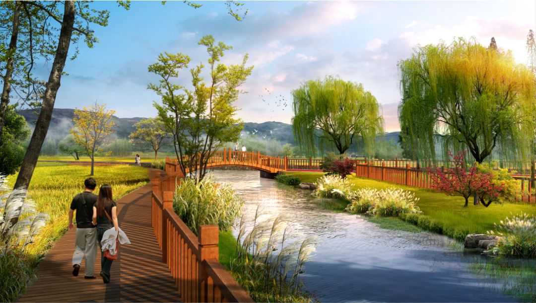 发改动态苍南县沿浦镇滨河绿地景观工程即将启动建设