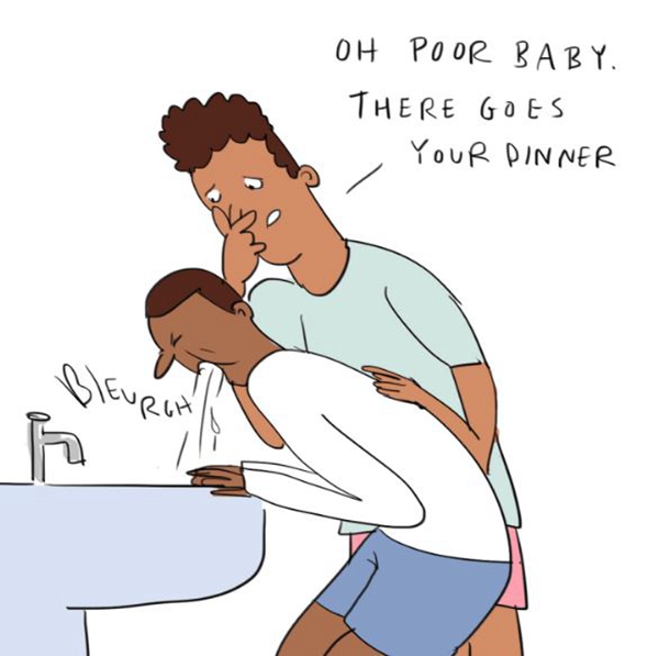 ９个《情侣都经历过的第一次恶心过程》，只要不嫌弃你们就是「真爱」阿！