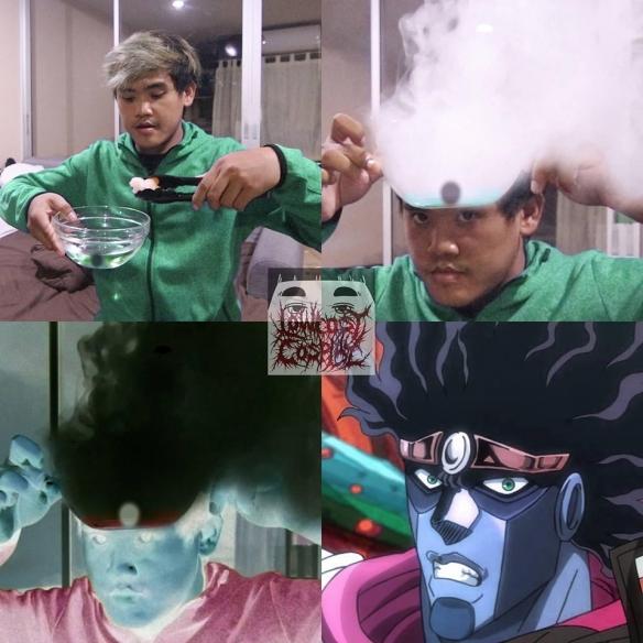 哈哈哈我不做人了泰国低成本cos小哥jojo系列合集