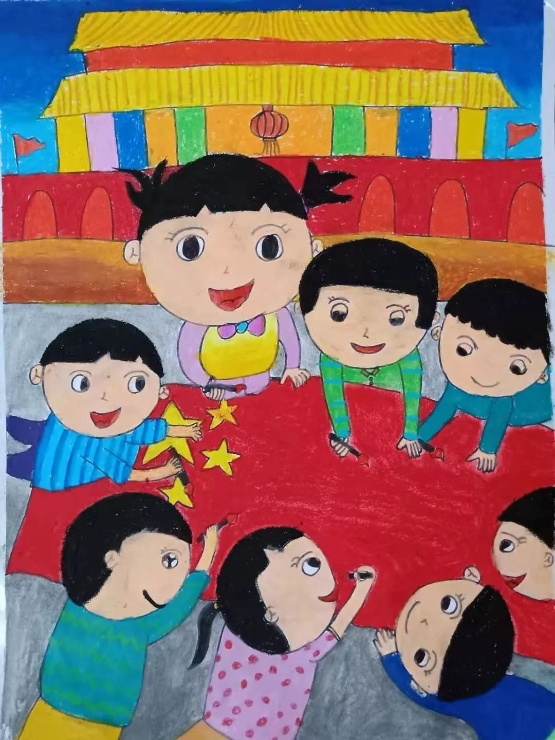 新学期新开始琼海儿童画有奖征集作品展示七10月7日截稿