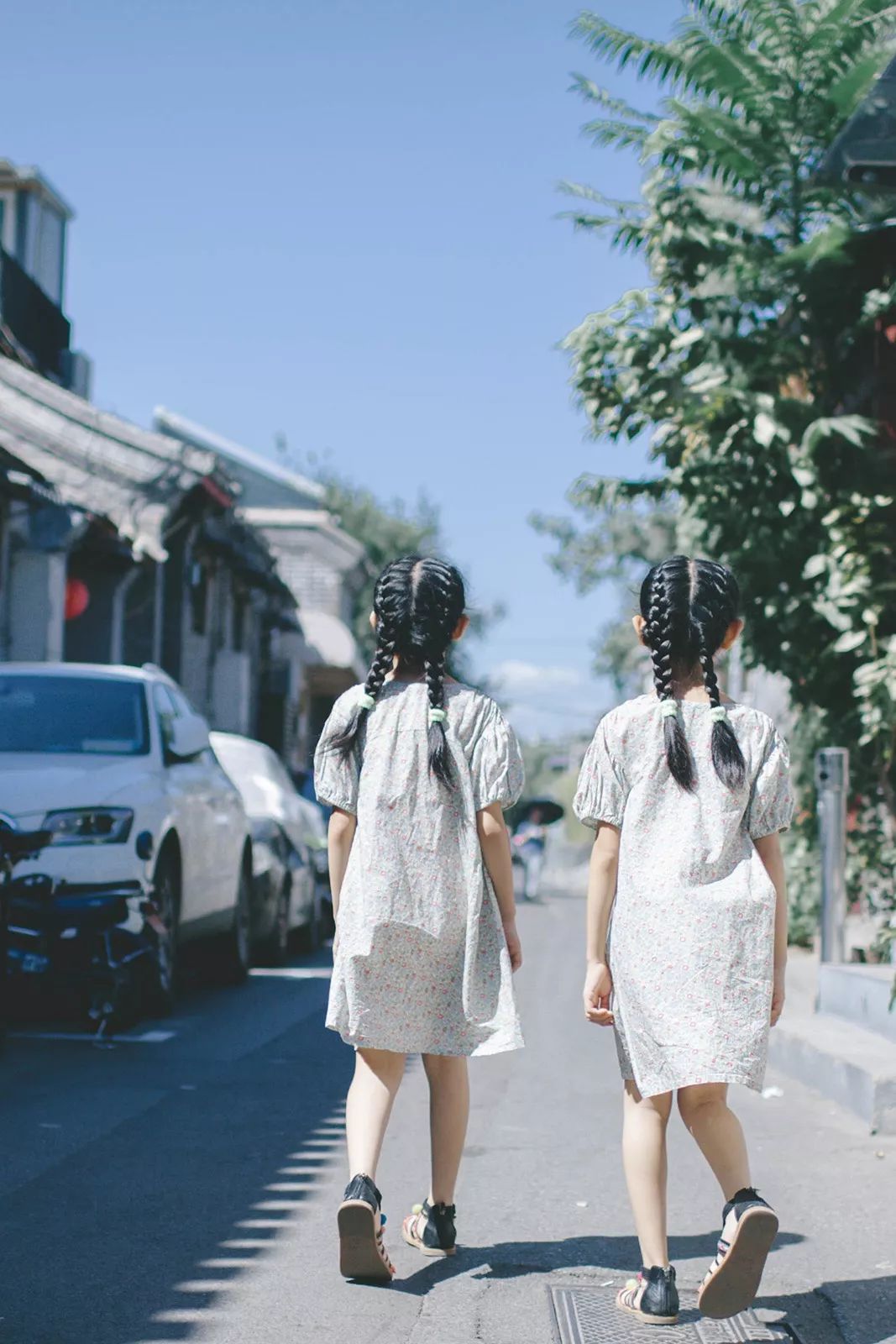 姐妹花 | 小少女外景写真