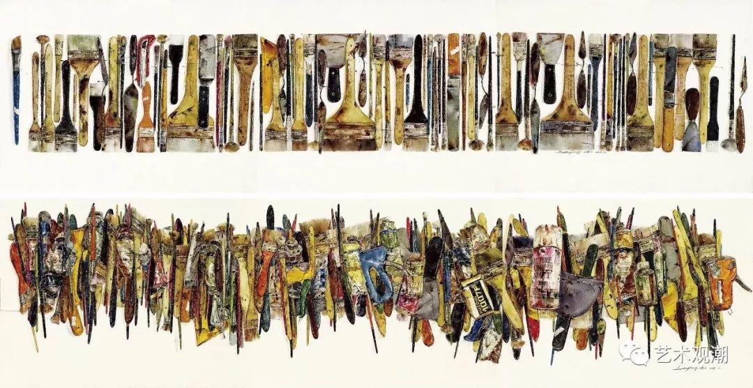 李俊峰《渔港晨曲》(山西)李利民《学海·追梦》(浙江)李宁《丰收》