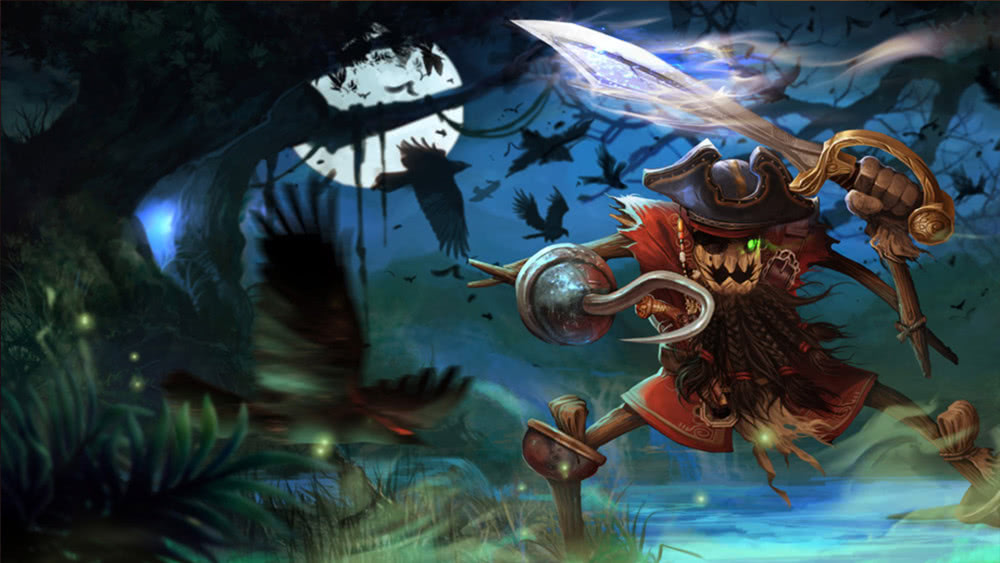 lol末日使者桌面壁纸,酷炫十足的风格