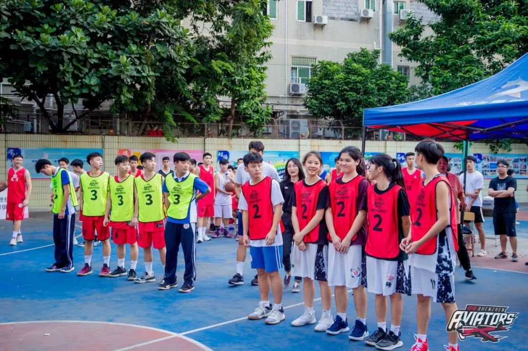 篮球名校高手如云2019领航之星投篮平冈中学站