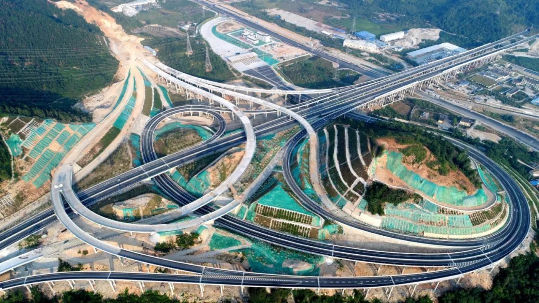 宁古高速六都复合式枢纽互通(宁德西)27日正式通车啦!_施工