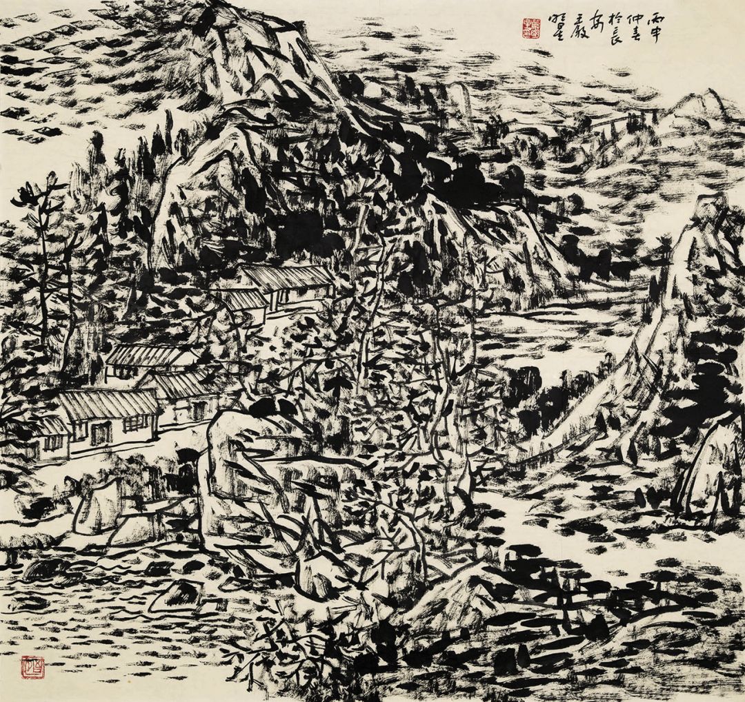 展览预告绿水青山陕西山水画七十家提名作品展
