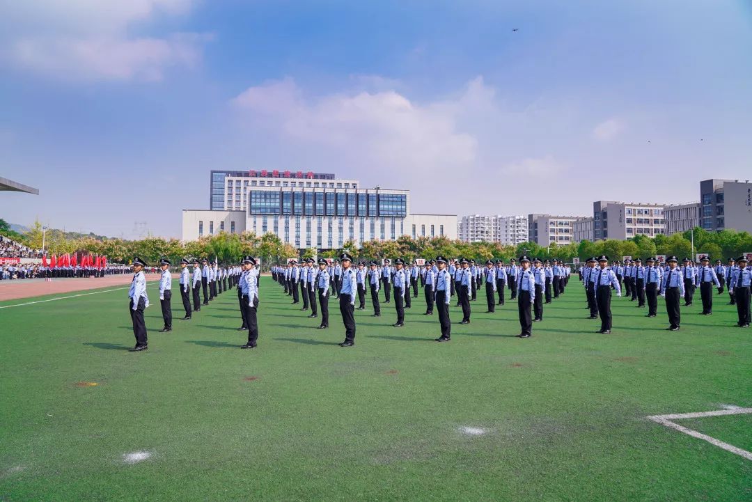 山东警察学院航拍图图片