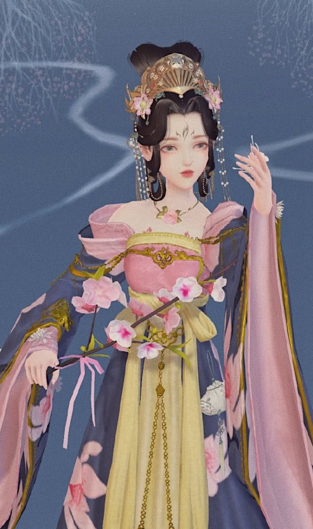 《云裳羽衣》游戏高清壁纸:古风美少女真养眼