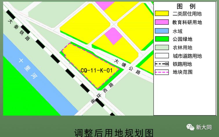规划| 南环西路十里河东岸片区新增居住用地方案公示