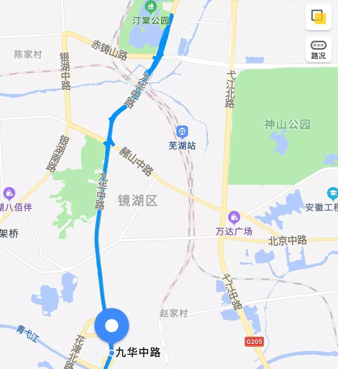 赭山公园地图图片