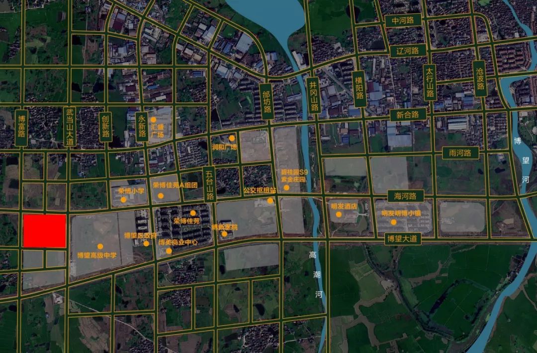 博望区一商住用地10月24日将拍卖出让,周边超强配套阵容曝光!