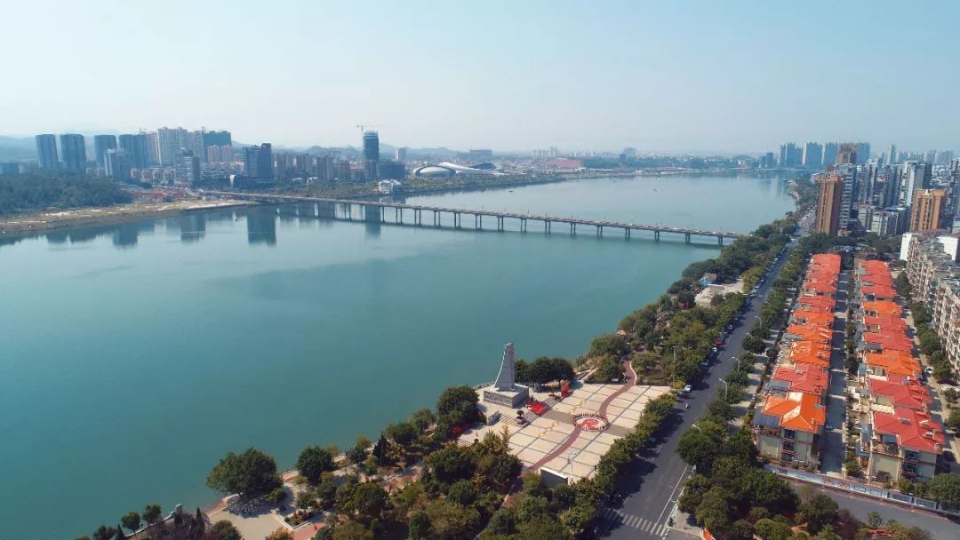 航拍江西赣州:老区于都瑞金今朝别样红!