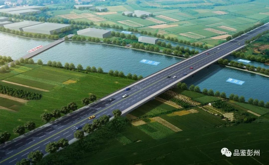 沙西线彭州支线效果图而在沙西线彭州支线的建设中,青白江大桥是一个