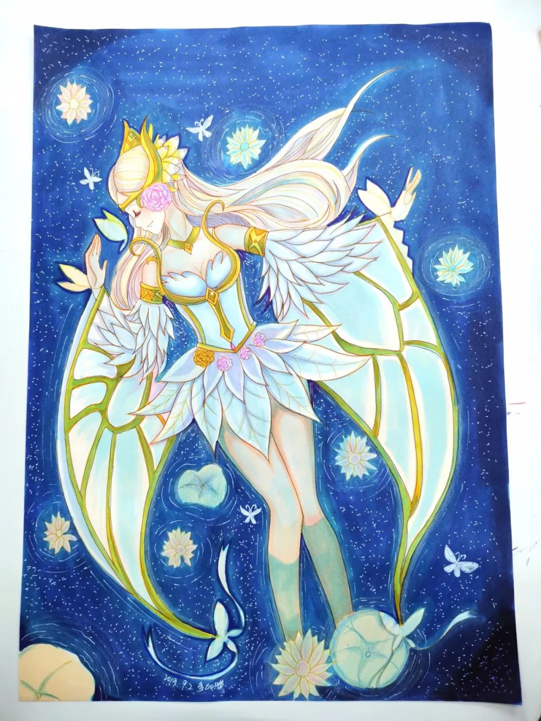 touchmark特刊王者荣耀貂蝉马克笔上色篇