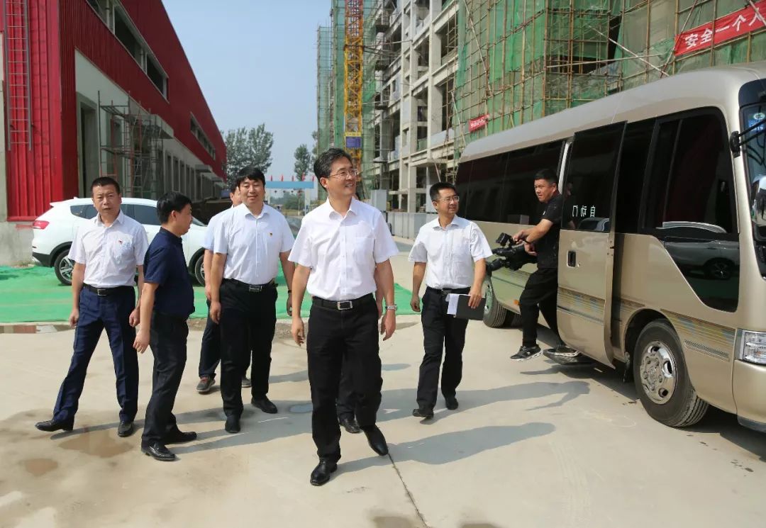 侯晓平深入河北新发地食品加工产业园指导调研