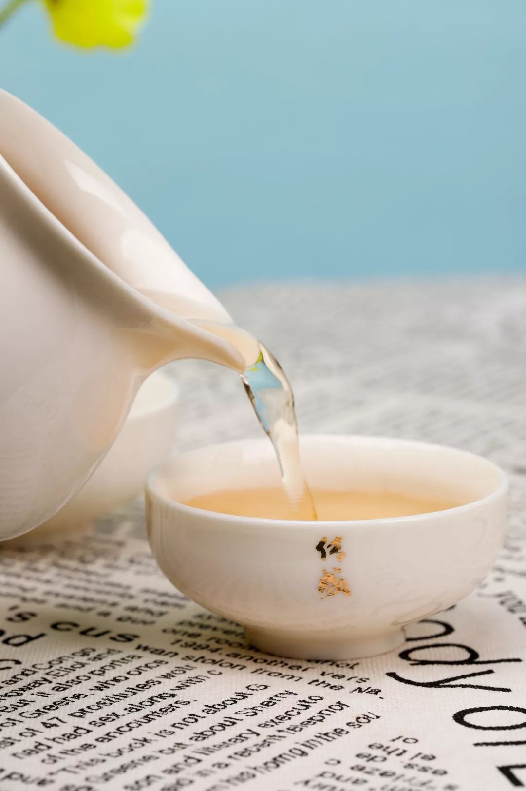 白茶清欢无别事一杯清茗待君来