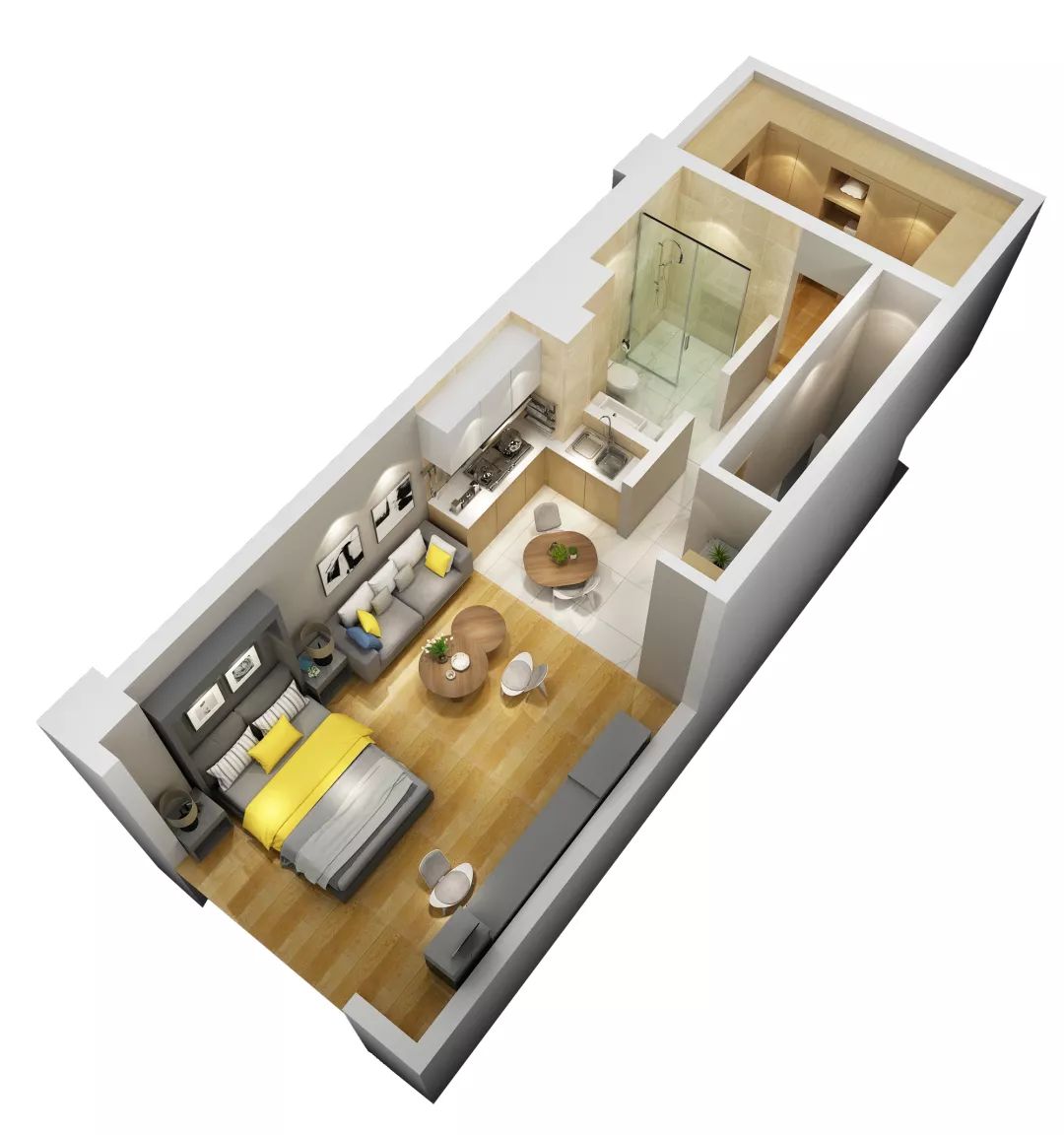 青岛核心地铁旁总价54万起精装复式小户型爆款来袭