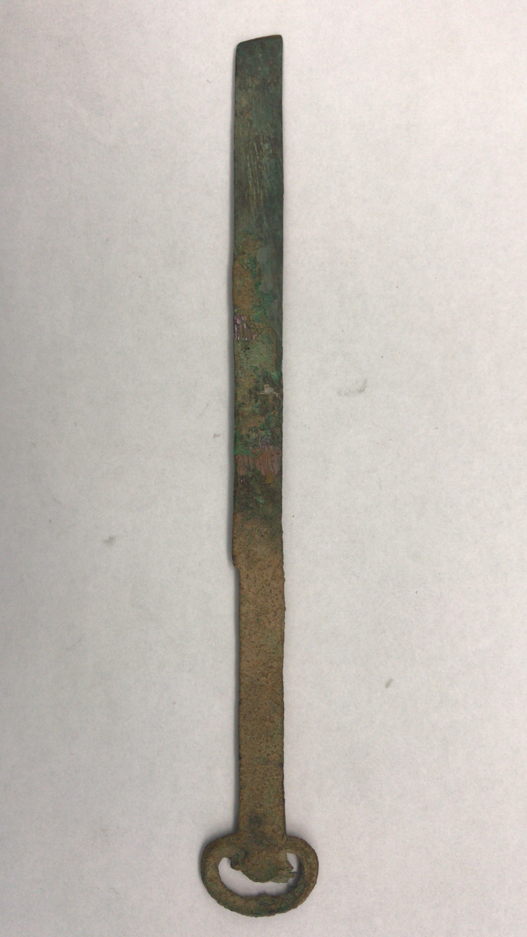 战国青铜书刀
