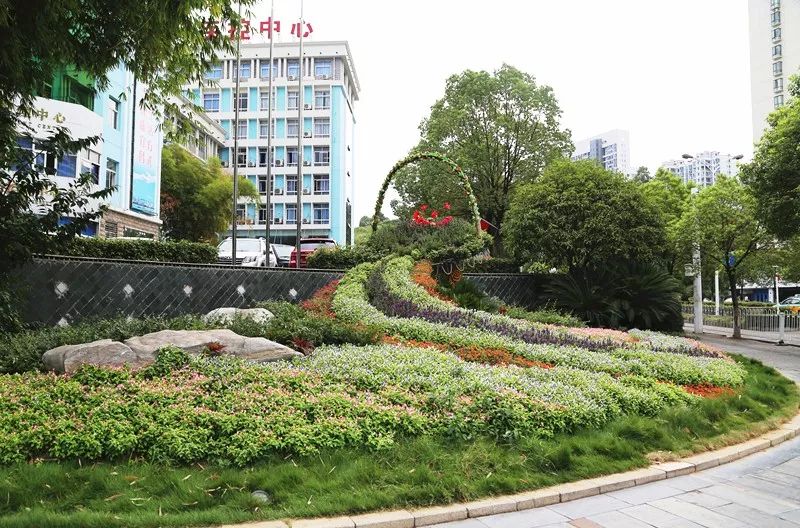 植物园点军收费站夜景水悦城宜昌东站广场沿江大道胜利四路口夷陵广场