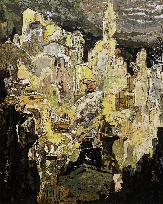 第十三届全国美术作品展览漆画展区参展作者黄立毅