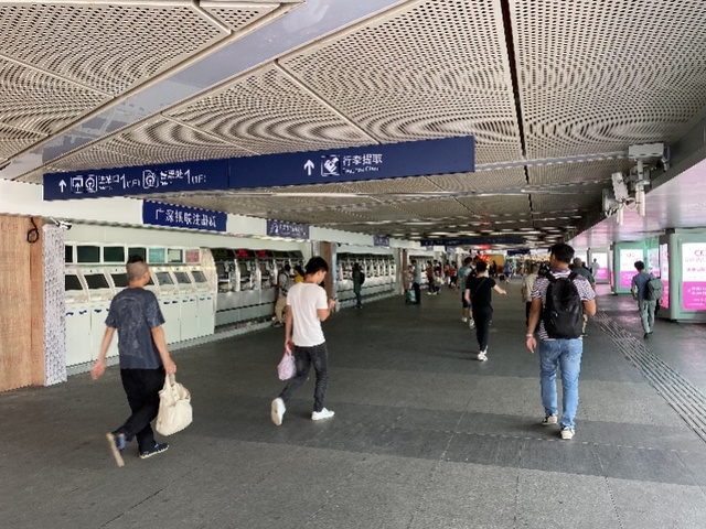 深圳火车站广深城际候车室升级版将启用往北京方向列车安检二次