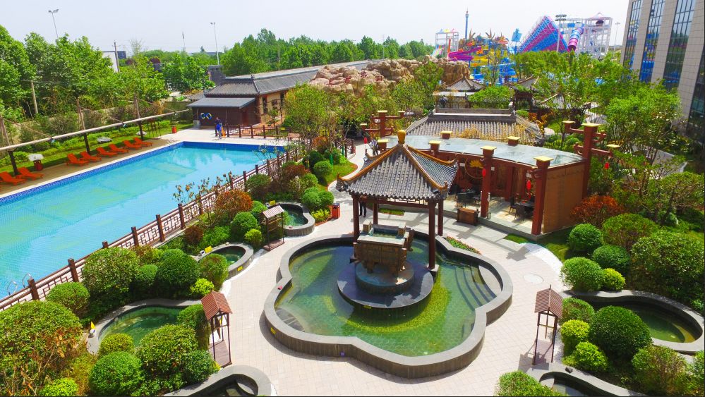 一票畅玩仅99元抢2大2小中华郡温泉套票国庆通用不加价