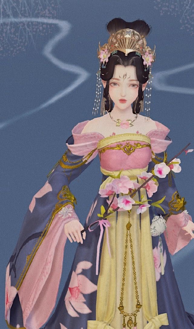 《云裳羽衣》游戏高清壁纸:古风美少女真养眼