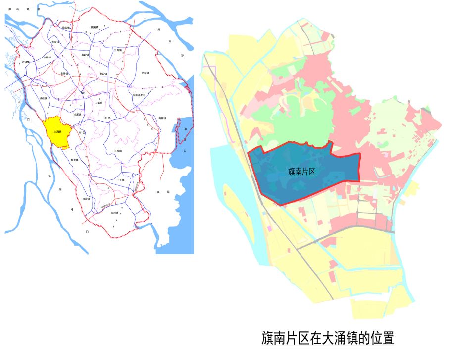 中山市南区高清规划图图片