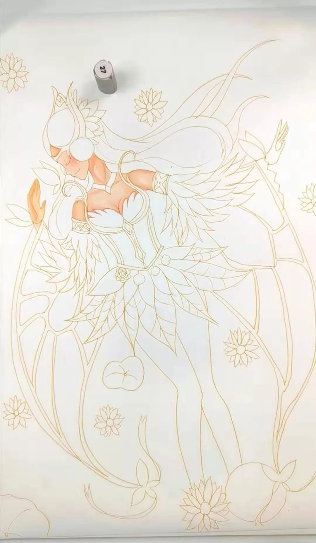 touchmark特刊王者荣耀貂蝉马克笔上色篇