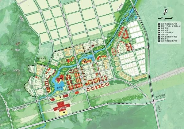 新安庆西站将成未来安庆城市新地标高铁新区规划再上议程