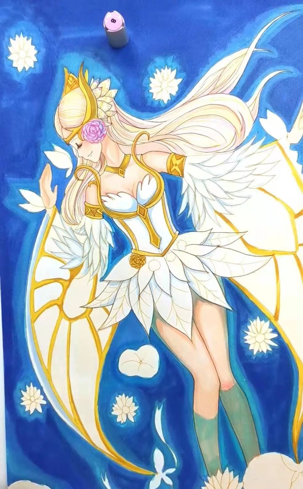 touchmark特刊王者荣耀貂蝉马克笔上色篇