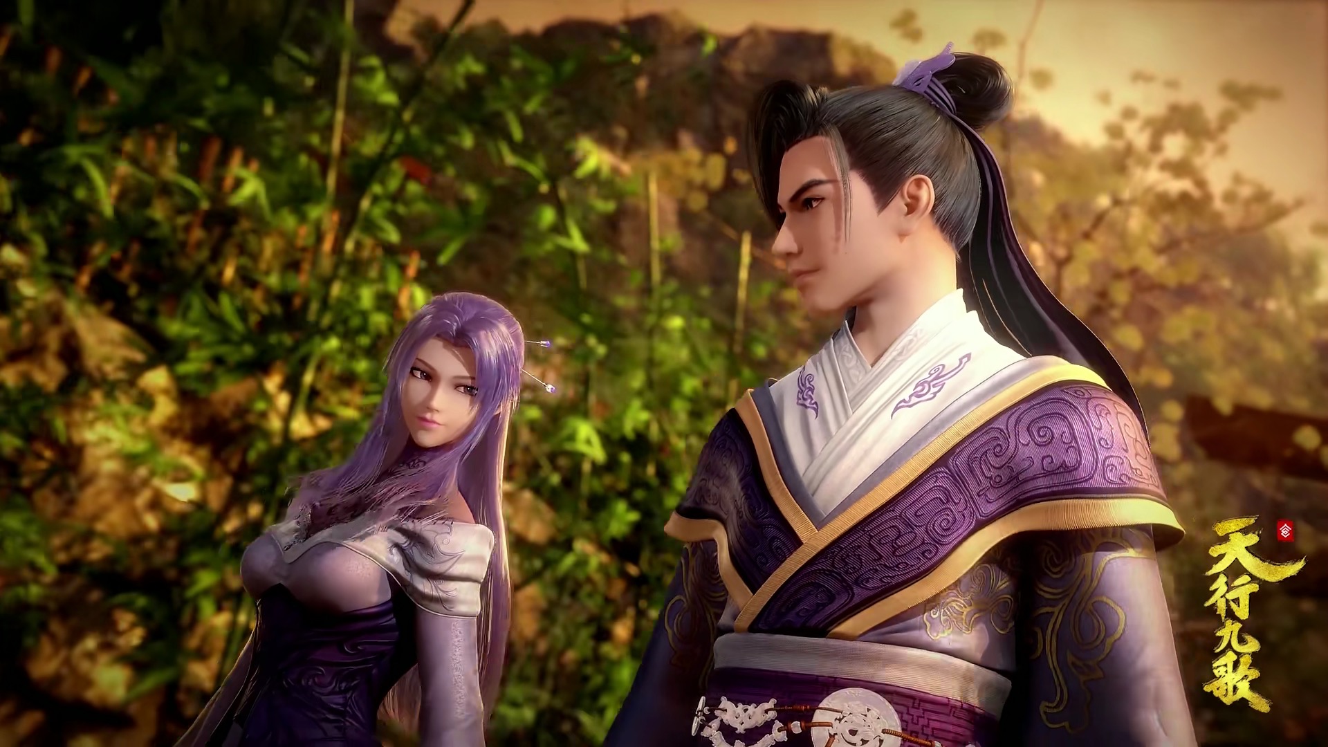 天行九歌受到责罚也不亏韩非以牙还牙很解气紫女造型很美丽