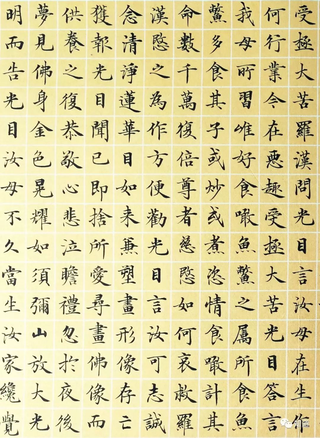 knowart于志强小楷地藏菩萨本愿经05