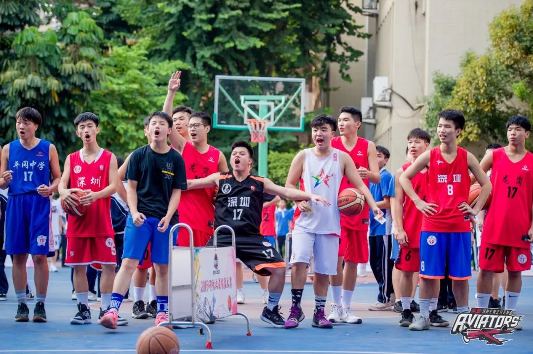 篮球名校高手如云2019领航之星投篮平冈中学站