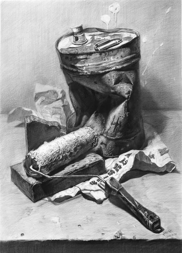 █素描讲堂▏组合素描静物里五个小秘密你造么