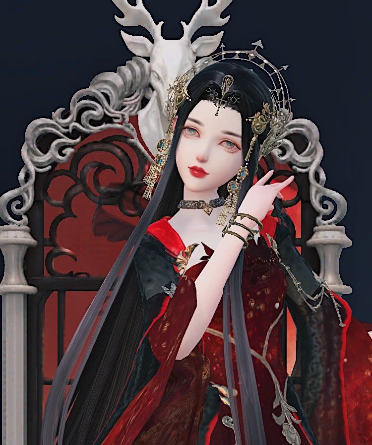 云裳羽衣游戏高清壁纸小姐姐古装扮相很好看