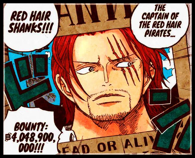 因为红发香克斯的悬赏金是40亿4890万,那么如果不能拉低悬赏金平均值