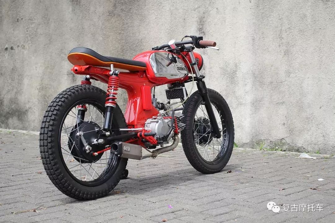 换上了"神机"的honda 90 z | 每日一车