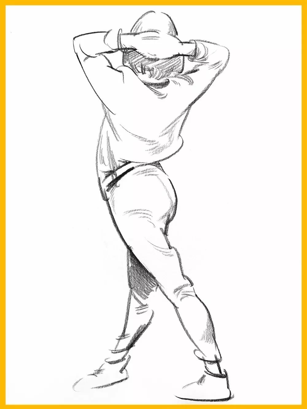 速写秘籍 | "夸张"的画面会更吸引阅卷老师,你也能学会!