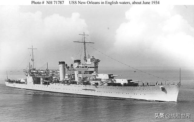 一个是新奥尔良级(1934)不过奥尔巴尼二世大家应该都不会太陌生了