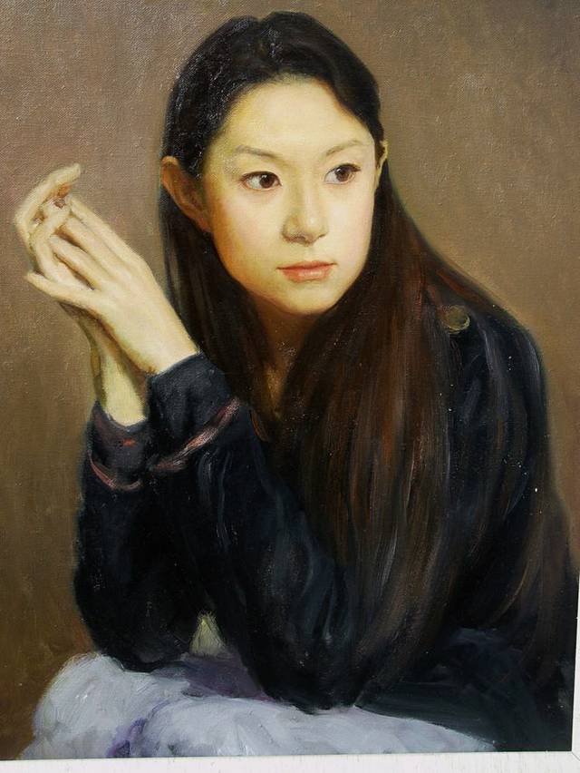 人民大学艺术学院油画教研室主任李晓宇人物油画作品欣赏