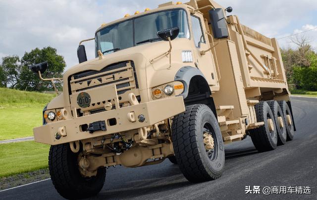 马克卡车防务部门与truck-lite获得美国陆军683辆重型自卸车订单_mack
