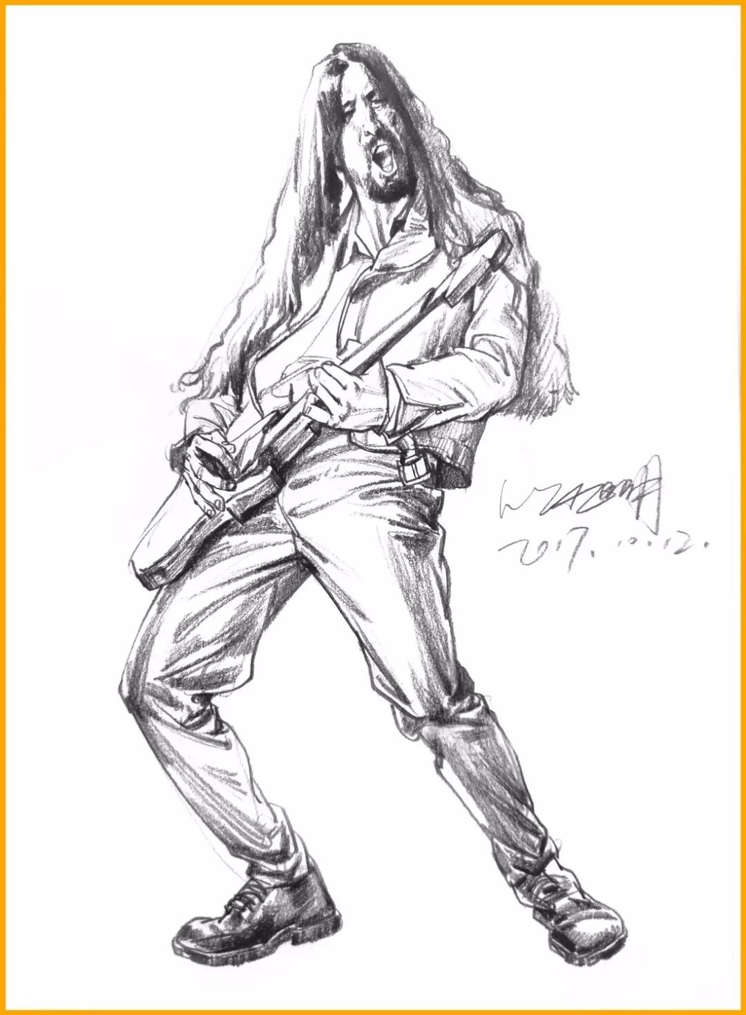 速写秘籍 | "夸张"的画面会更吸引阅卷老师,你也能学会!