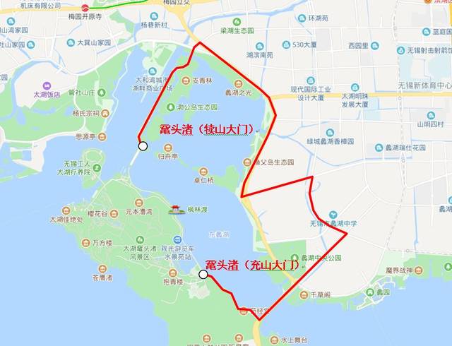 国庆节期间无锡公交集团开通9条景区定制线路