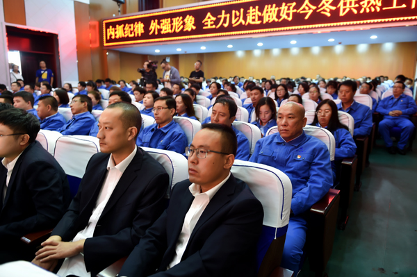 晋盂热力公司董事长武俊财在大会总结时说,能不能实现今冬明春盂县的