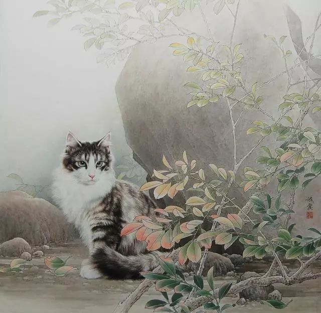 工笔猫作品集锦70幅