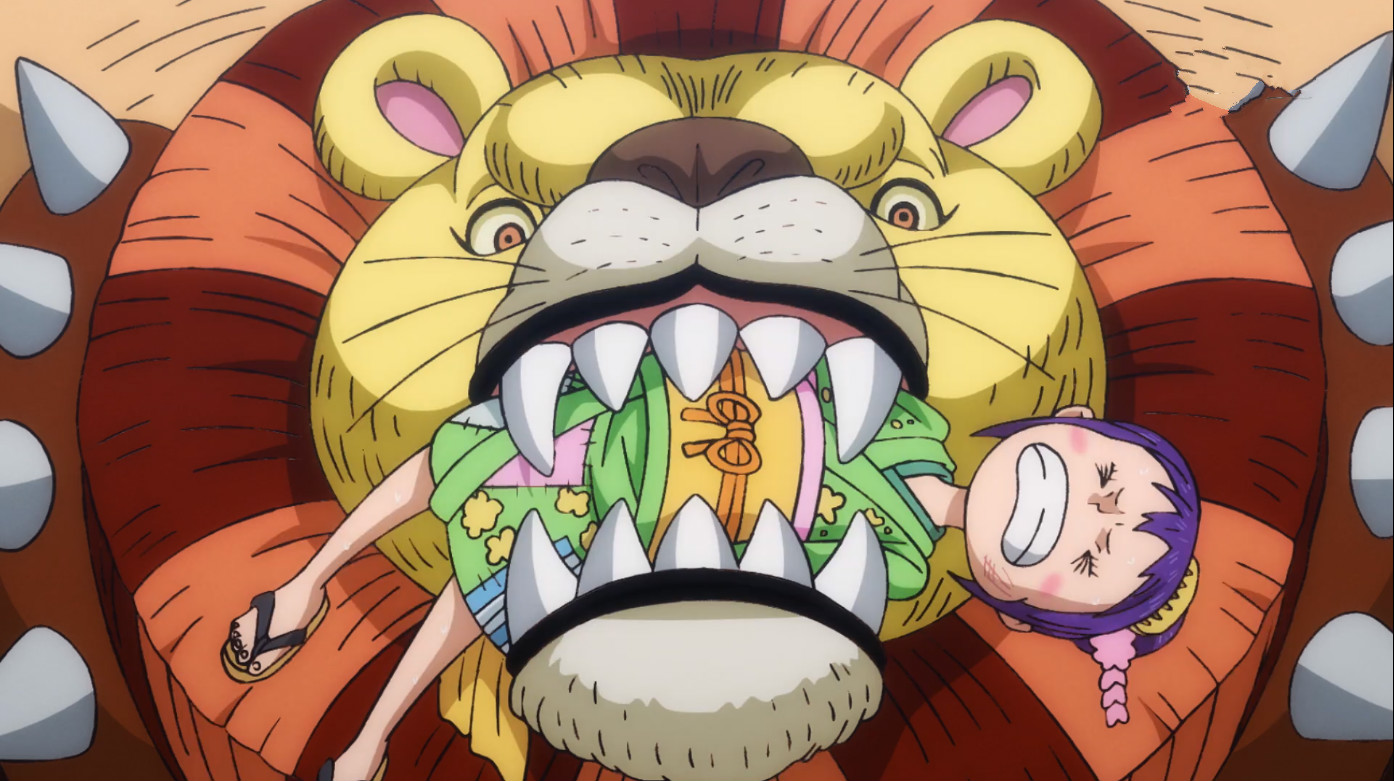 原创海贼王904集燃烧果实烂大街狮子火拳霍尔德姆霸气现身